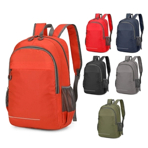 Foldable Outdoor Sports Backpack Lightweight Water Resistant Daypack For Hiking Cycling Travel Unisex Reflective Strip