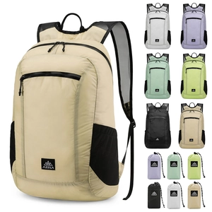 Lightweight Foldable Backpack Water Resistant Oxford Cloth Large Capacity Sports Daypack For Outdoor Hiking Cycling Travel Unisex