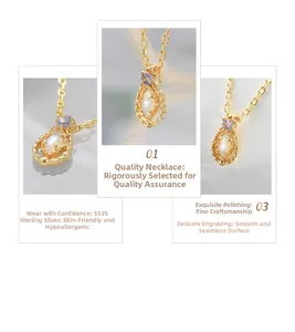 Detail of S925 sterling silver drop pendant with opal and amethyst in gold plating
