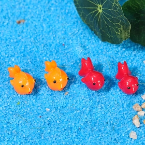 Miniature Resin Goldfish Ornaments For Micro Landscape Aquarium Fish Tank Decoration Home Decor DIY Accessories