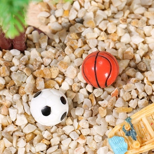 Set de mini balones deportivos para decoración de micro-paisajes y adornos bricolaje