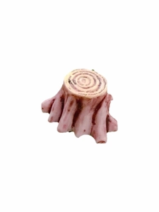 Miniatuur boomstronk van hars met realistische schors voor mos micro-landschap decor