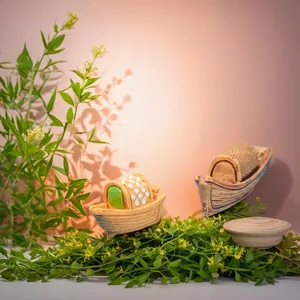Miniatura Ornamento Barca in Resina Stile Cinese Wupeng Barca da Pesca Modello per Micro Paesaggio Giardino delle Fate Fai da Te