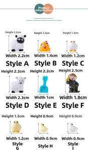 Nine miniature farm figurines including sheep, chicks, and farmer for DIY garden decor