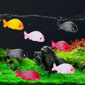 Resin Goldfish Miniature Figurine For Aquarium Fish Tank Decoration DIY Micro Landscape Simulation Small Fish Ornament