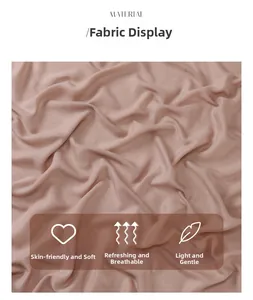 Detail of soft breathable pink cotton linen fabric texture with delicate folds