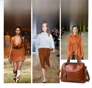 Détail du sac docteur en cuir ciré marron avec des rivets et un pendentif en métal