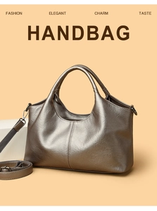 Detailed view of silver Hobo handbag with metallic texture and adjustable strap