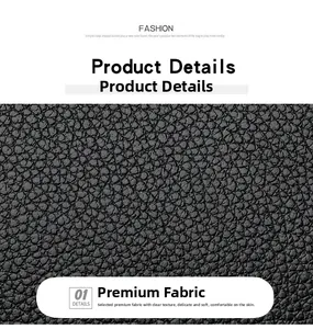 Detailed macro view of black litchi grain leather texture on high-quality crossbody bag