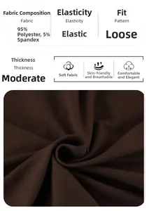 Detalle de tela suave de seda de leche 95% poliéster 5% elastano con textura elástica y transpirable