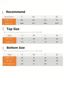 Detailed size chart for floral satin kimono robe set with height and weight recommendations