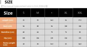 Size chart for women zebra print satin pajama set including top and shorts measurements