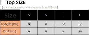 Detailed size chart for women's satin pajama set showing length and bust in cm