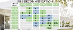 Guide des tailles détaillé pour t-shirt femme à col en V allant de la taille S à XXL