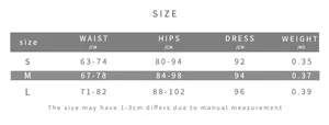 Detailed size guide table for hollow out irregular mini skirt with fringe details