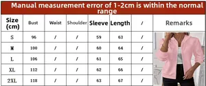 Guide des tailles détaillé pour sweat à capuche en tricot zippé femme du S au 2XL uni