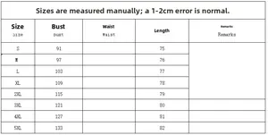 Size chart for women sleeveless suit vest jacket showing S to 5XL measurements