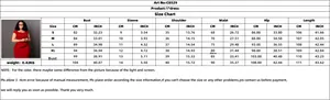 Guide des tailles pour robe crayon femme avec mesures du S au 3XL en cm et en pouces