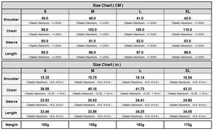 Detailed size chart for women's lace robe showing measurements in centimeters and inches