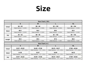 Detailed size chart in CM and Inches for sexy hollow out design knit mini dress
