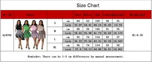 Detailed size chart for sleeveless pleated knit dress featuring bust and waist dimensions