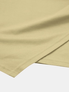 Détail du tissu kaki avec double couture de haute qualité et texture de textile fine
