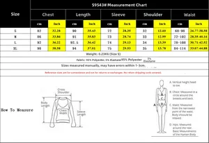 Comprehensive size chart for women square neck bubble sleeve dress showing CM and Inch values