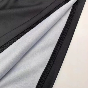 Men's autumn long sleeve polo shirt with detailed black edging and gray lining
