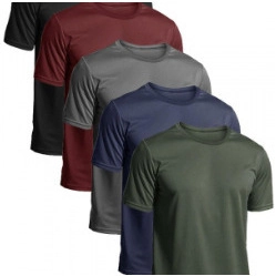 Men's Casual Short Sleeve T-Shirt Gradient Paris Letter Print Round Neck Hip Hop Streetwear Quick Dry Polyester Tee