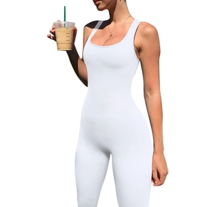 Close-up showing the ribbed knit texture and square neck design of the white bodysuit