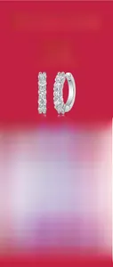 Detailed specifications of S925 sterling silver hoop earrings with 18K gold plating