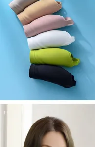 Seamless strapless bra collection showing skin-friendly fabric and multi-color options