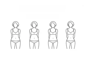 Inclusive style selection chart for various body shapes in sexy backless bodysuits