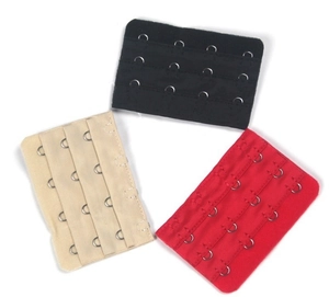 Women Adjustable Bra Extender Strap 3 Hooks 4 Rows Soft Cotton Lingerie Back Band Extension Underwear Accessory