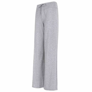 Pantalon de Sport Large Femme Taille Haute Cordon de Serrage Ample Droit Fitness Course Pantalon Mélange Lyocell Drapé Doux