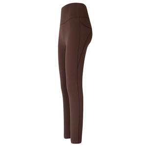 Damen High Waist Bauchkontrolle Yogahose Seitentaschen Athletic Leggings Laufen Fitnessstudio Training Fitness Unterteil
