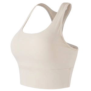 Reggiseno Sportivo Donna Alta Elasticità Antiurto Dorso a Vogatore Canotta Yoga Imbottitura Fissa Allenamento Corsa Fitness Top