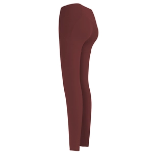 Pantalon de Yoga Femme Taille Haute Contrôle du Ventre Levage des Hanches Leggings Fitness Amincissants Pantalons de Sport Pilates Nylon