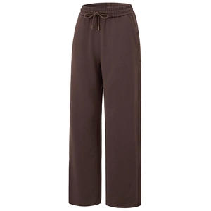 Pantaloni Sportivi a Vita Alta e Gamba Larga da Donna Pantaloni della Tuta con Coulisse Casual Dritti per Yoga Autunno Inverno Spacco Laterale