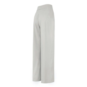 Pantaloni da yoga svasati rinfrescanti grigio chiaro, pantaloni sportivi larghi a vita alta