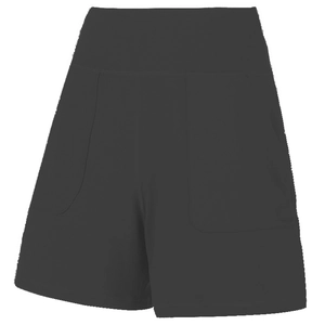 Women's High Waist Tummy Control Yoga Shorts With Pockets Breathable Nylon Spandex Athletic Running Gym Sports Shorts Summer