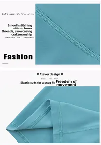 Detail of teal yoga shorts showing smooth flatlock stitching and elastic leg cuff texture