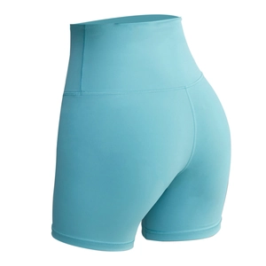 High Waist Yoga Shorts For Women Tummy Control Quick Dry Breathable Fitness Bike Shorts Soft Elastic Athletic Gym Bottoms
