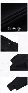 Dettaglio dei leggings da yoga a vita alta con coulisse, design a strati e tessuto modal