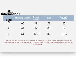 Tabella taglie dettagliata per top da yoga slim fit donna con misure per S M e L in CM