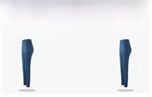 Dettaglio laterale dei leggings sportivi a vita alta con cuciture rinforzate push-up