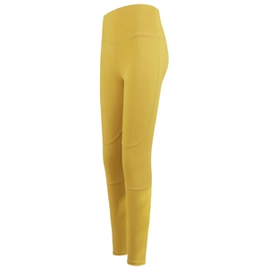 Legging de yoga taille haute gingembre avec gainage abdominal et coutures fessiers