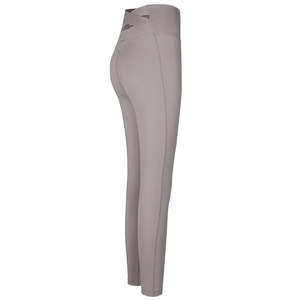 Pantalon de Yoga Croisé à Taille Haute pour Femmes Contrôle du Ventre Séchage Rapide Leggings de Sport Nylon Élasthanne Sport Bottoms