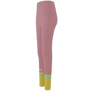 Women High Waist Yoga Leggings Tummy Control Butt Lifting Color Block Tight Fitness Pants Breathable Running Gym Workout Leggings
