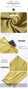 Détail de la poche de taille cachée pour smartphone sur le legging de yoga jaune moutarde